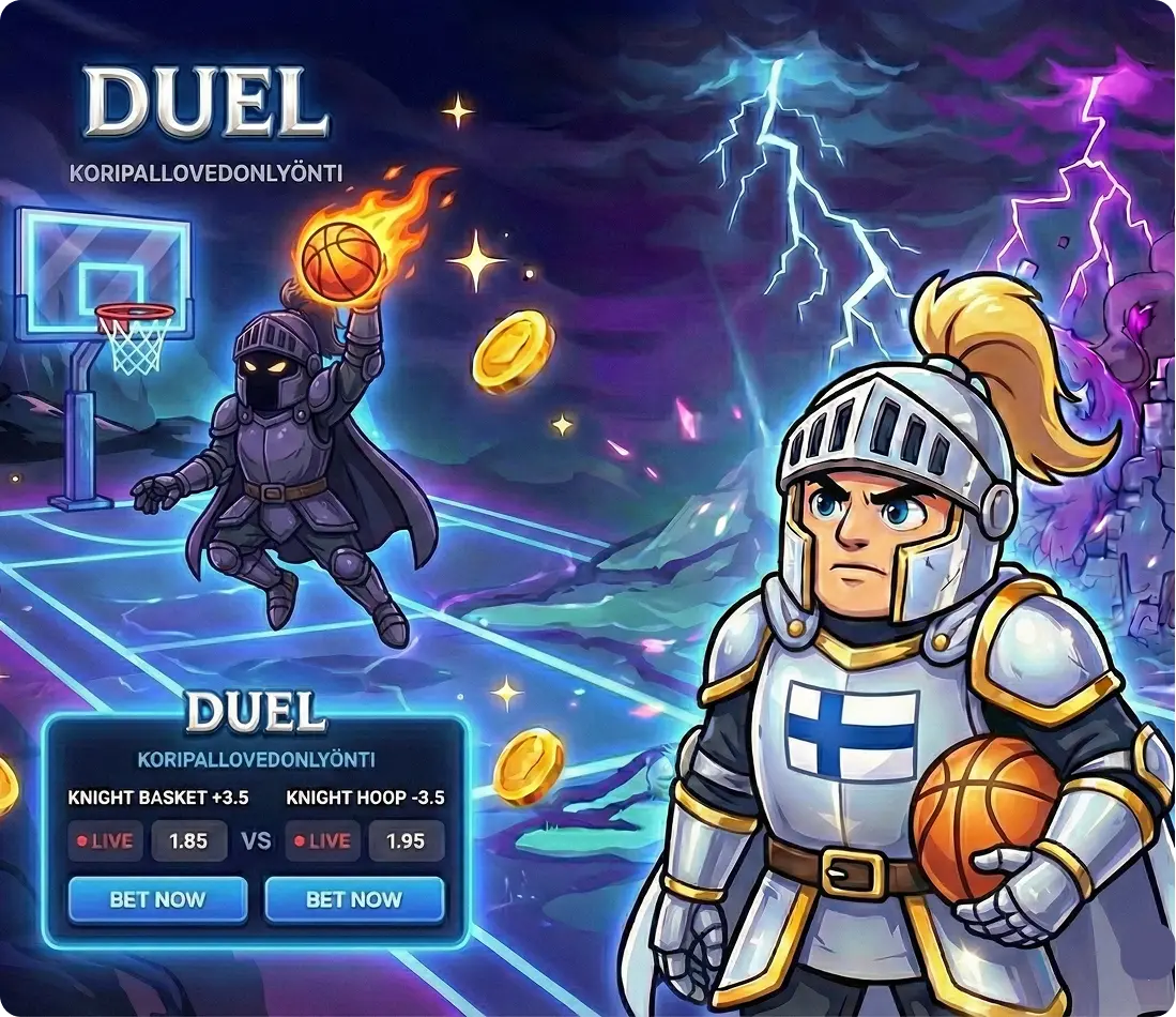 Vedot urheilu Duel ja koripallo tapahtumia