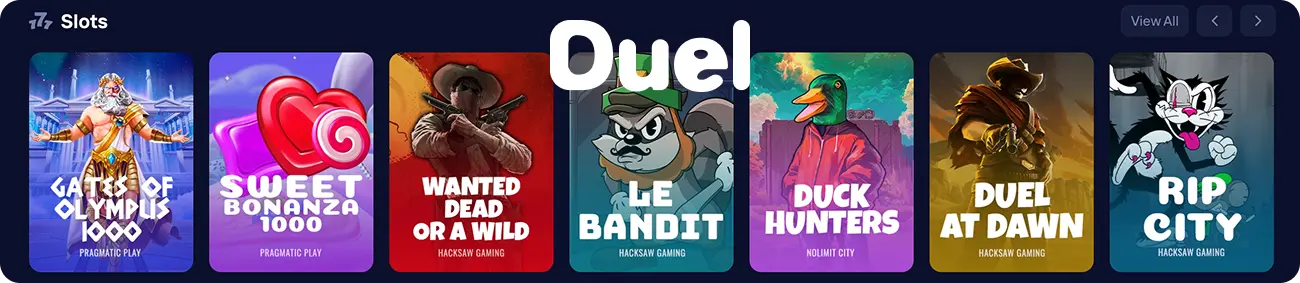 duel kasino originals pelit